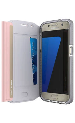 Tech21 Cover Case Evo Wallet for Samsung Galaxy S7 Pink T21-5224 - Image 1 of 4