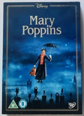 MARY POPPINS - WALT DISNEY - REG 2 DVD WITH SLIP COVER - Image 1 of 4