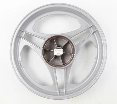 NOS OEM LAVERDA REAR WHEEL RIM E-2.15X18" DOT-D 3 RAZZE STELLA SILVER - Image 1 of 4