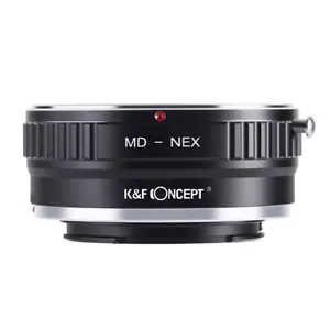 K&F MD-NEX Adapter for Minolta MD MC Mount Lens to Sony E NEX Camera NEX-3C A7II - Picture 1 of 7