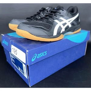Zapatos de voleibol ASICS Gel Rocket 9 para mujer 9,5 negro blanco con cordones 1072A031-001 - Imagen 1 de 9