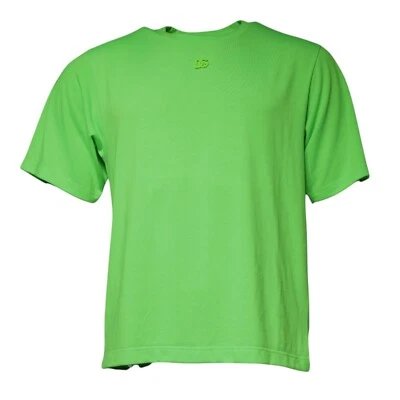 Camiseta DOLCE & GABBANA Verde Logo Cuello Redondo Mangas Cortas IT48/US38/M 600usd Foto 1 de 4