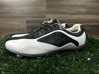 CALLAWAY Batista W465-21 Mujer Negro Blanco Charol Golf Talla 8.5 Foto 1 de 4