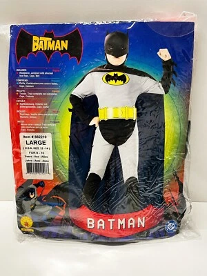 Batman Deluxe Batman Child Rubie’s Costume NWT Size Large - Image 1 of 2