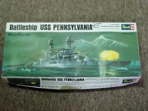 REVELL 1/720 Scale : US Navy Battleship USS PENNSYLVANIA Model Kit #H-486 (UNB) - Picture 1 of 4