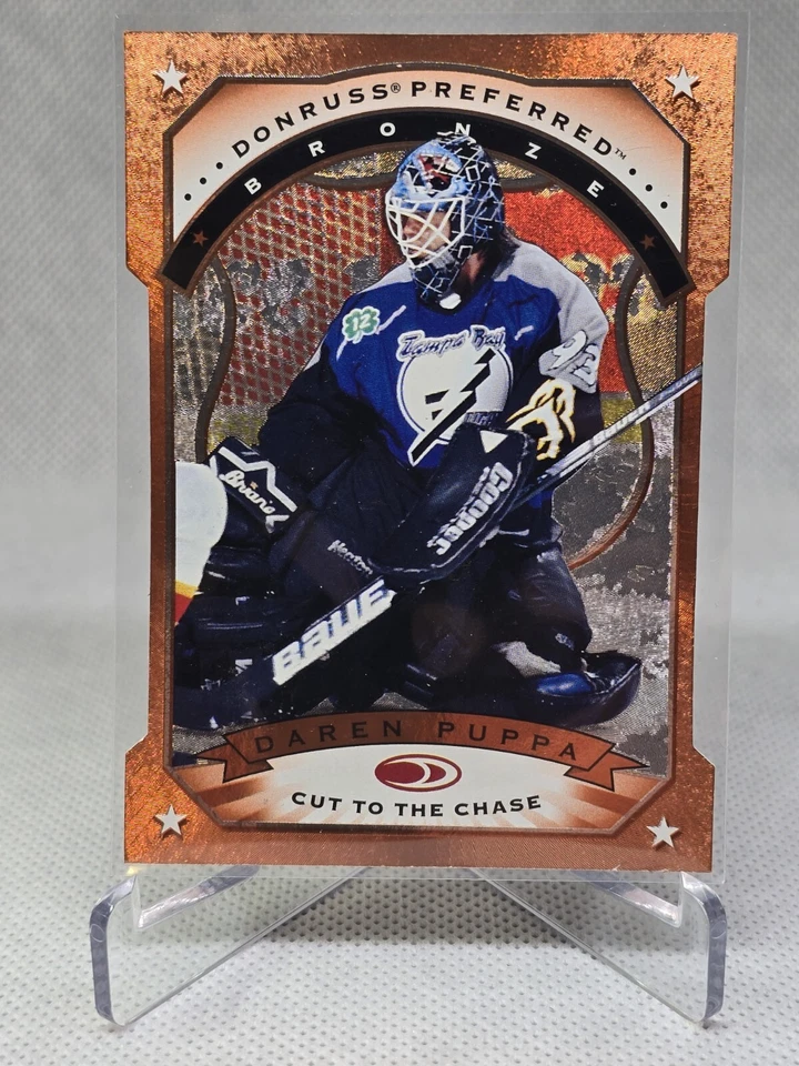 1997-98 Donruss Preferred Cut to the Chase #110 Daren Puppa - Image 1 of 4