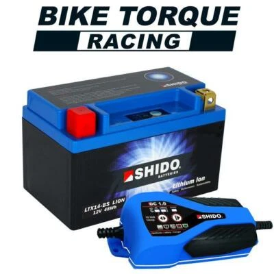 HUSQVARNA 900 Nuda 2012-2013 Shido Lithium Battery & Charger - Image 1 of 2