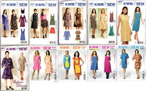 CHOICE: Kwik Sew by Kerstin Martensson Patterns: Misses' Dresses, Top, Skirt - Picture 1 of 37