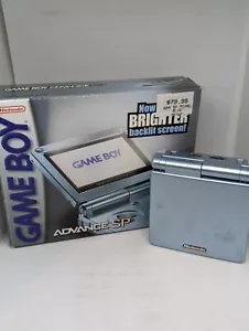 NGBAC - Nintendo Game Boy Advance SP Pearl Blue Console - Picture 1 of 10