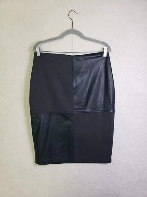 Ivanka Trump Women Skirt 8 Black Poly Blend Mid Rise Straight Pencil Knee Lenght - Image 1 of 4