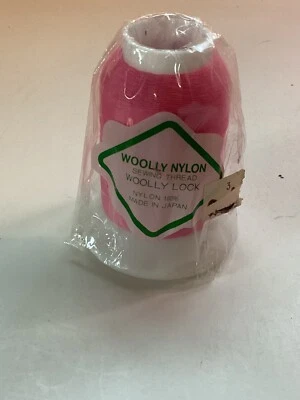 YLI Woolly Lock Wooly Nylon Thread - 1090 yds - 1000m  593 PINK - Image 1 of 4