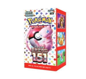 Pokemon Card Game Scarlet & Violet 151 Booster Box 20Pack / Korean Ver - Picture 1 of 1