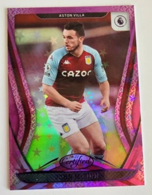 2020-21 Panini Chronicles Certified John McGinn Purple Astro #2 - Image 1 of 2