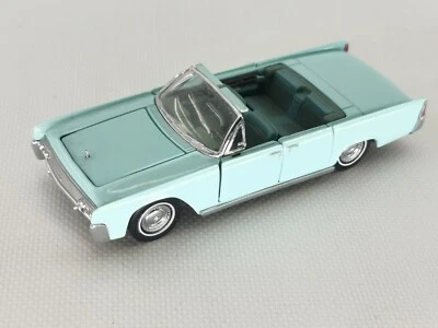 FRANKLIN MINT 1/43ème LINCOLN CONTINENTAL 1961 BLEU CIEL  +++ - Photo 1/4
