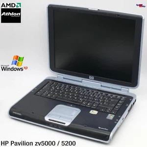PORTATIL HP PAVILION ZV5000 ZV5200 WINDOWS XP Geforce 4 puerto paralelo lpt - Imagen 1 de 12