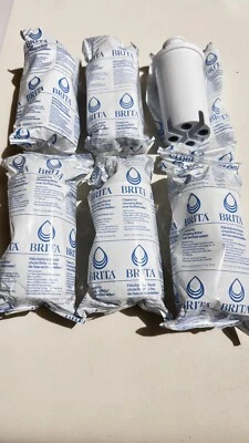 Lot 6 Brita Standard Replacement Filters for Pitchers and Dispensers - Image 1 of 2