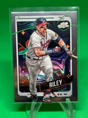 2024 Topps Cosmic Chrome #84 Austin Riley Atlanta Braves - Image 1 of 2