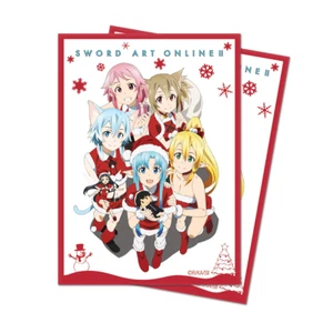 65 Ct Holiday Standard Deck Sleeves Holder Protector for Sword Art Online II - Picture 1 of 1