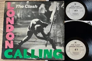 THE CLASH LONDON CALLING 2-LP CBS (1979) A1 B1 VG/VG+ +INNERS PUNK ENGLAND - Picture 1 of 7