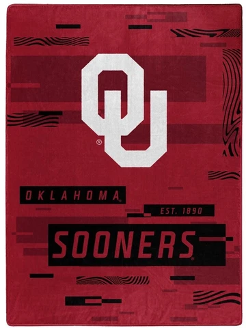 Oklahoma Sooners NCAA 60'' x 80'' Raschel Throw Blanket-W18696201401 Cover
