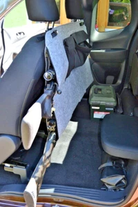 2er Waffenfutteral Auto Kfz Futteral Kofferraum Rücksitzbank Waffenkoffer - Bild 1 von 3