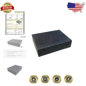 6" x 8" x 2" Granit Oberflächenplatte - Präzisions-Messwerkzeug für Profis - Bild 1 von 9