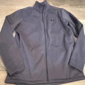 UNDER ARMOUR STORM GRAUE HERREN-FLEECEJACKE NEU OHNE ETIKETT LARGE - Bild 1 von 10