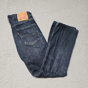 Levi's 527 Jeans Herren 29x30 Slim Bootcut Blau Denim Hose Western Cowboy ~30x29 - Bild 1 von 18