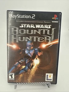 Star Wars Bounty Hunter Sony Playstation 2 PS2 videogioco testato CIB con manuale - Foto 1 di 3