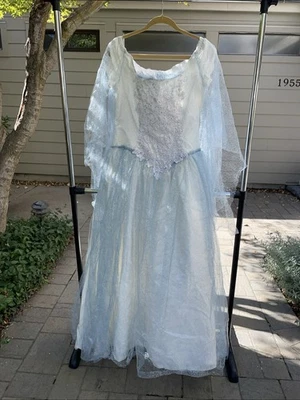 Fairy Godmother Gown Costume Handmade Sz 12-14 Beautiful Vintage - Image 1 of 4