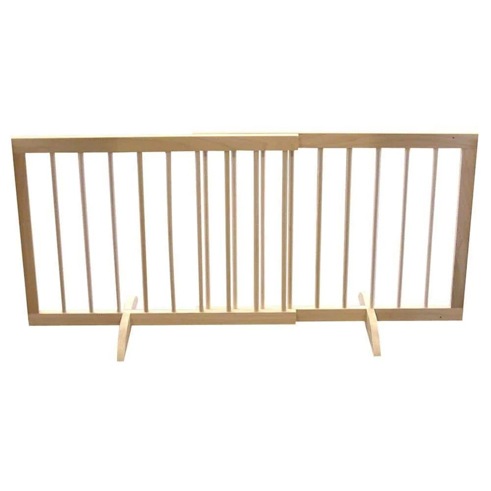 Кардинальные ворота ступеньки над воротами 20 «H x 28» до 51,75 «W x 2» D натуральное прочное дерево - Изображение 1 из 2