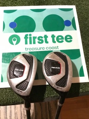 Top Flite Hybrids Set (4 Hybrid & 5 Hybrid) Seniors Graphite Shafts - Image 1 of 4