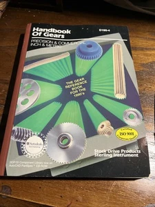 MANUAL DE ENGRANAJES PRECISIÓN Y COMERCIAL D190-4 LIBRO DE REFERENCIA DE ENGRANAJES PARA AÑOS 90 - Imagen 1 de 8
