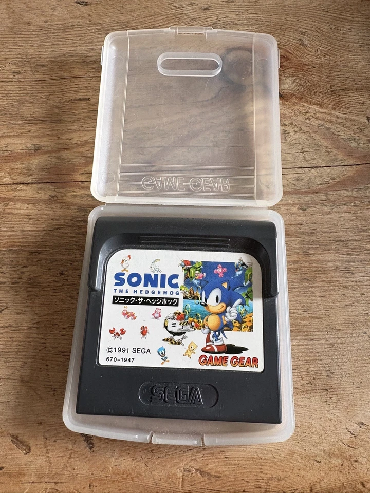 Sonic The Hedgehog Sega Game Gear Game Cart Only - Image 1 of 1