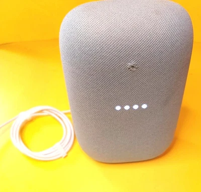 🔥VIEW PHOTOS🔥 WORKS A1 BLUE GOOGLE NEST AUDIO GXCA6 SMART SPEAKER BLUETOOTH 🔥 - Image 1 of 4