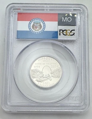 2003 S Washington Quarter - PCGS Graded PR69DCAM - 25C - 25 Cent Coin - Missouri - Image 1 of 2