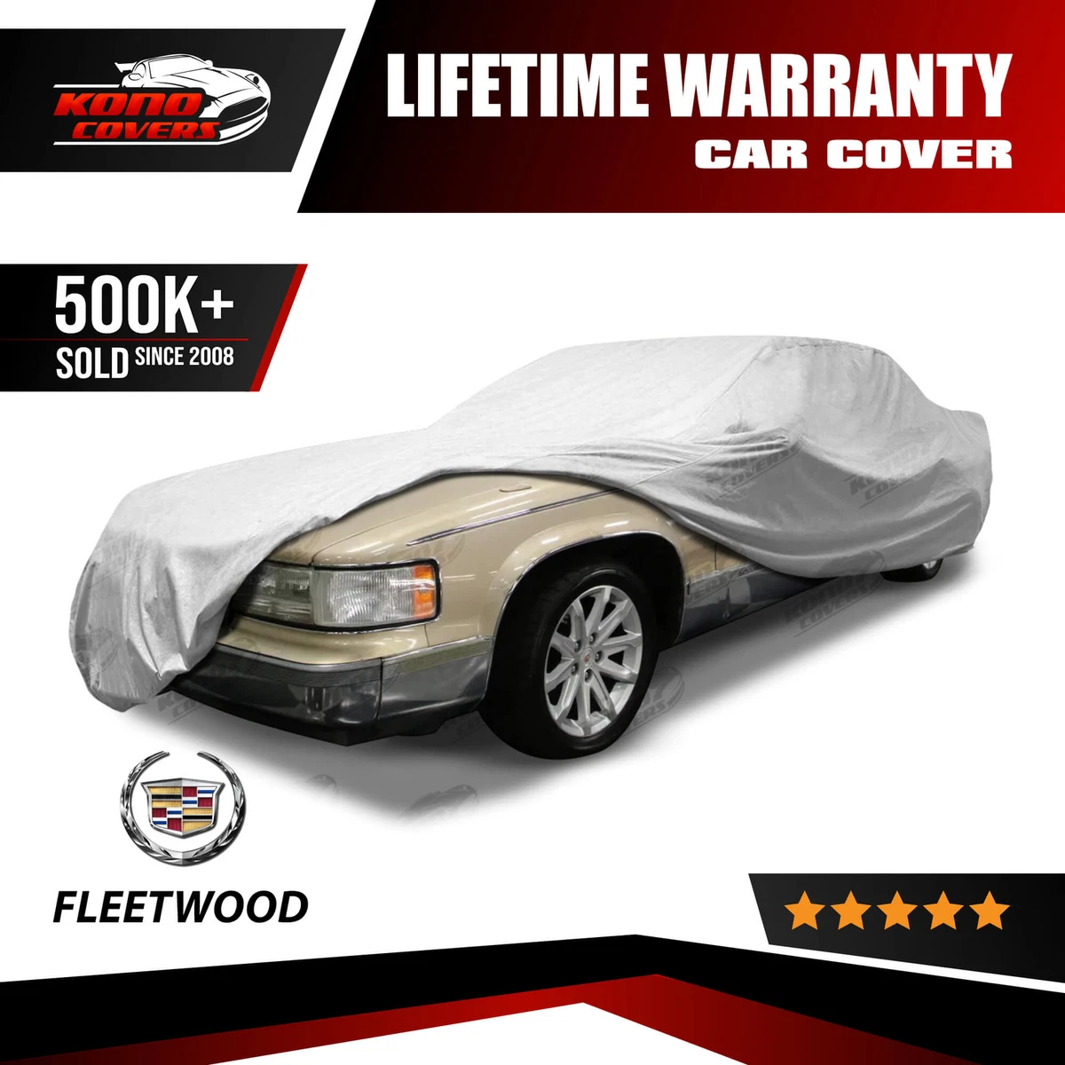 CADILLAC [FLEETWOOD] Custom Waterproof Outdoor Car Cover - All - Foto 2