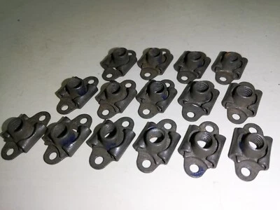 FLOATING MINI ANCHOR NUT STEEL M5 x 15  - NEW OLD AIRCRAFT STOCK (see my items) - Image 1 of 2