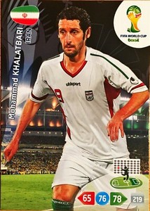207 Mohammad Khalatbari - 2014 FIFA World Cup Brazil - Panini Adrenalyn XL (13)