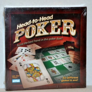 Parker Brothers – Head to Head Poker – 6 Games – New/Sealed - Picture 1 of 4