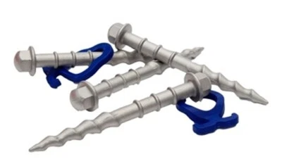 PEGGY PEG Hardcore Peggy 4er Set Schraubhering Camping Zelthering Hering