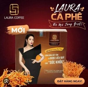 Laura Coffee Nhat Kim Anh (Đông Trùng Hạ Thảo & Nấm Linh Chi 10 packs x 02)
