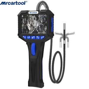 Two-Way Articulating Borescope 6.2mm Flexible Endoscope Camera Adjustable Light - Picture 1 of 20