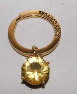 Juicy couture Yellow key chain / fob / Bag Charm (ToteGG) - Picture 1 of 4