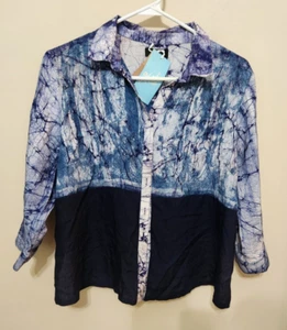 Dilly & Carlo Girls Size 14 Button Up Crop Back NEW - Picture 1 of 6