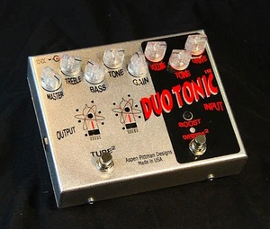Aspen Pittman Designs DuoTonic pedal - 2 tube tone channel + 2 FET OD circuits! - Picture 1 of 7