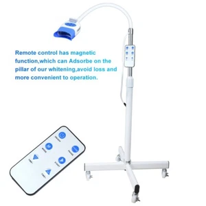 Dental Mobile Oral Tool Teeth Whitening Machine 10 Blue Lights Remote spot goods - Picture 1 of 18
