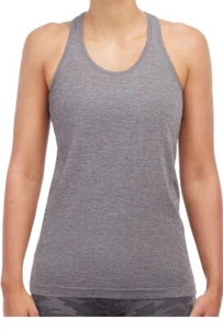 Spanx Seamless Racerback Tank - 50194R Heather Charcoal Medium NWT $58 - Picture 1 of 8