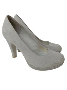 MARCO TOZZI Tacones altos Mujeres Talla EU 38 gris claro look casual - Imagen 1 de 5
