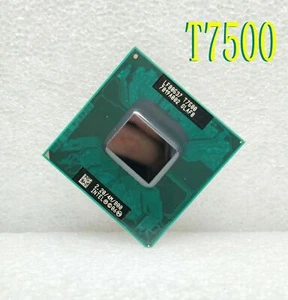 Intel Core 2 Duo T7500 CPU 2.2 GHz SLAF8 Dual Core Processor 35W Socket P - Imagen 1 de 4